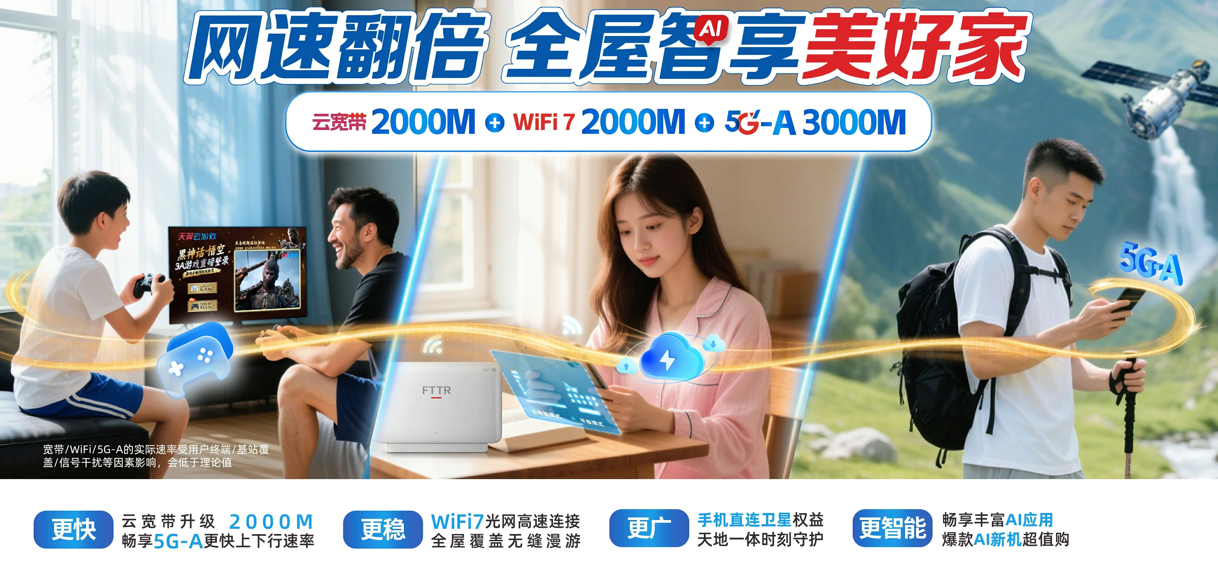 中国电信 九所电信宽带 宽带套餐